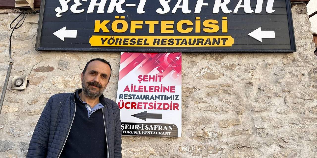 Bu Restoranda Şehit Ailelerinin Parası Geçmiyor