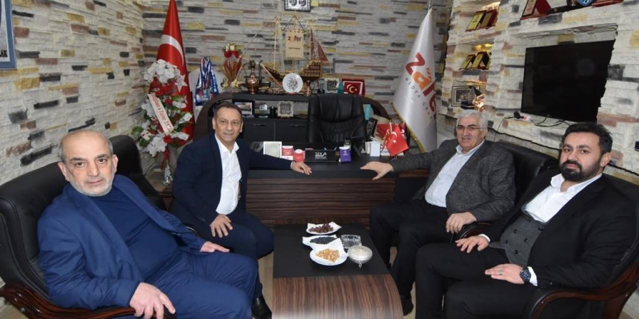 Ak Parti Erzurum Milletvekili Öz, Zafer Medya Grubu Ziyaret Etti