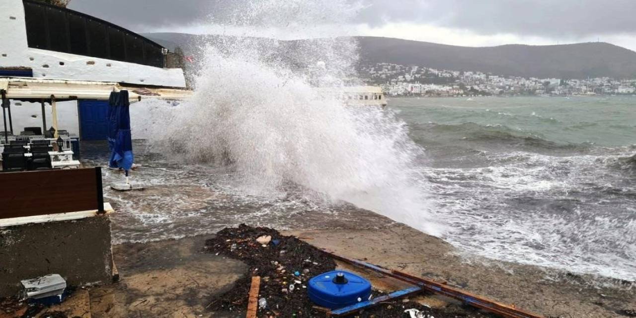 Meteoroloji’den Ege Denizi’nde Fırtına Uyarısı