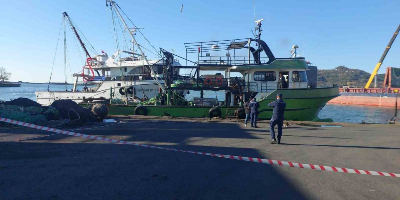Zonguldak’ta Balıkçıların Ağına Mayın Takıldı