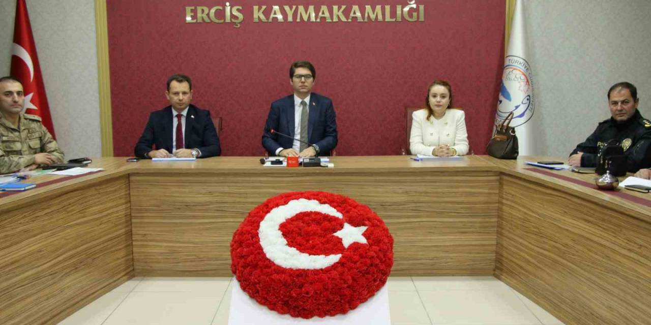 Erciş’te ‘Seçim Güvenliği Ve Koordinasyon Toplantısı’ Yapıldı