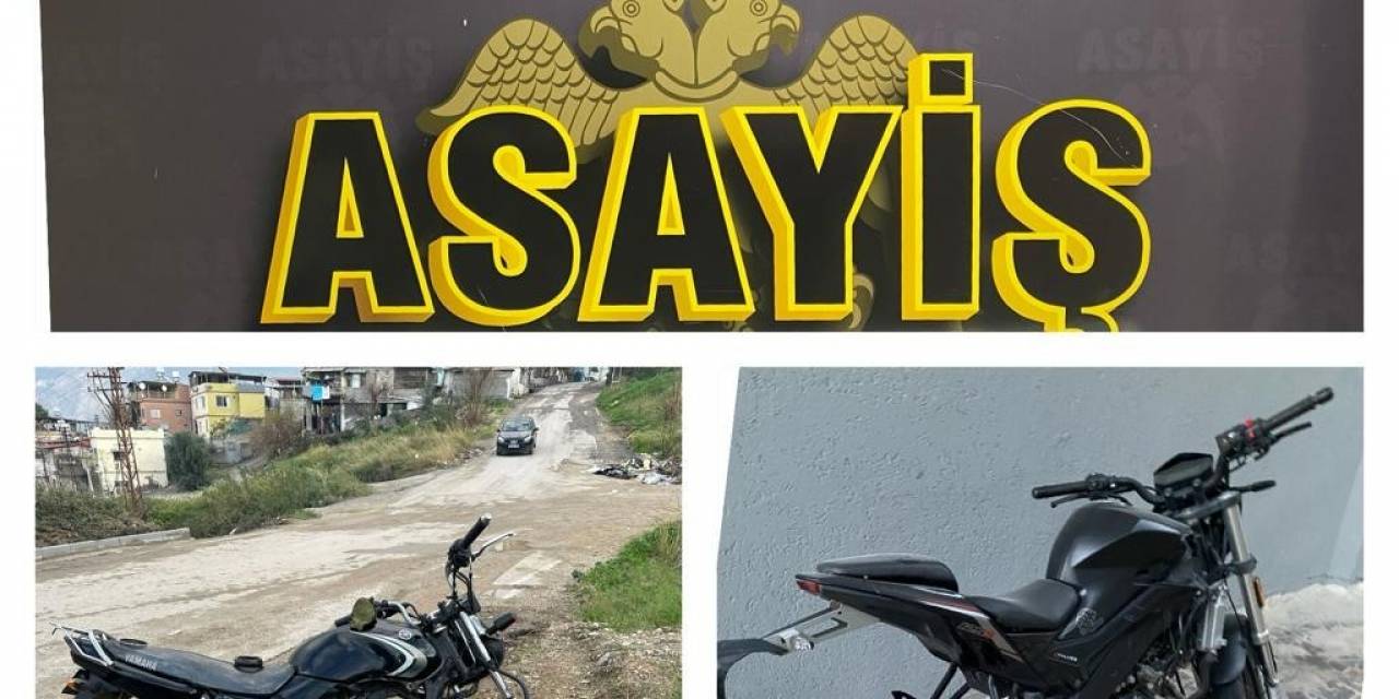 Hatay’da İki Motosiklet Hırsızı Tutuklandı
