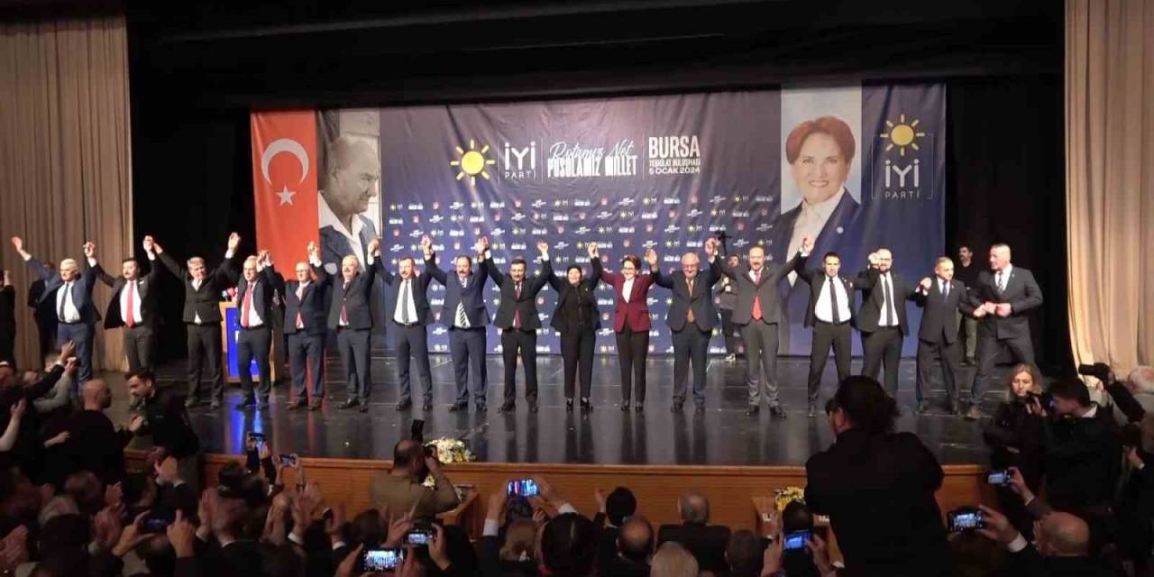 İyi Parti Bursa Büyükşehir Belediye Başkanı Adayı Milletvekili Türkoğlu Oldu