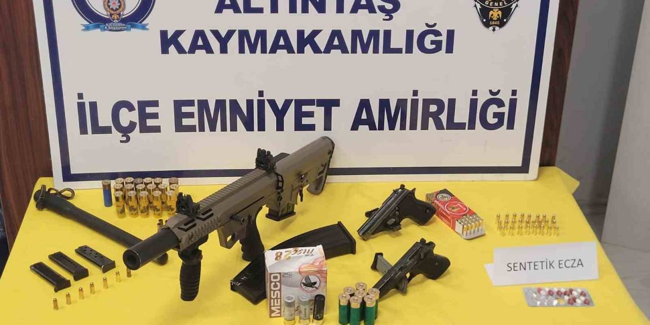 Kütahya’da Ruhsatsız Silah Operasyonu