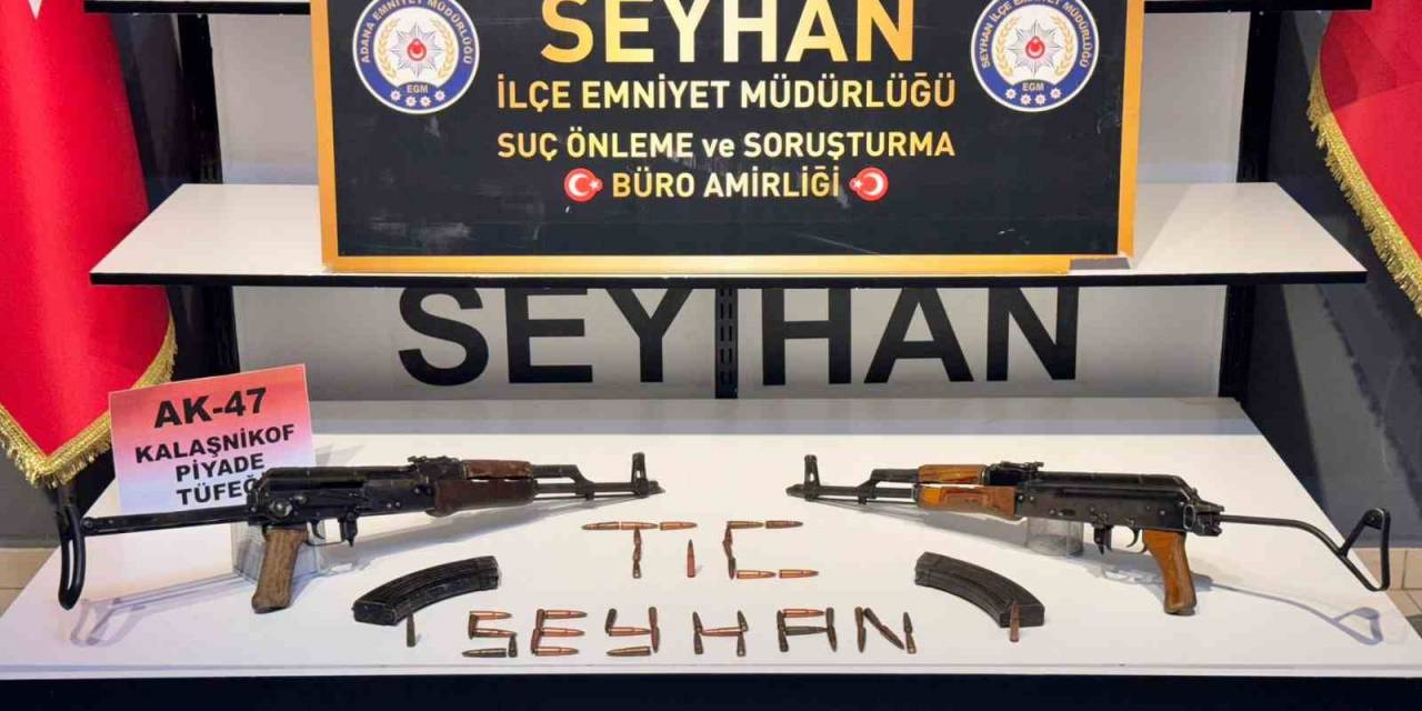 Adana’da Bir Eve Yapılan Baskında İki Uzun Namlulu Silah Ele Geçirildi