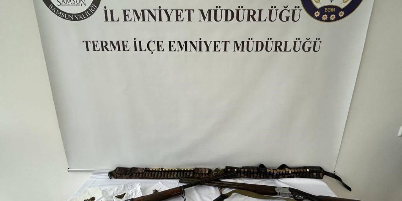 Silah Ve Uyuşturucu Operasyonu: 2 Gözaltı