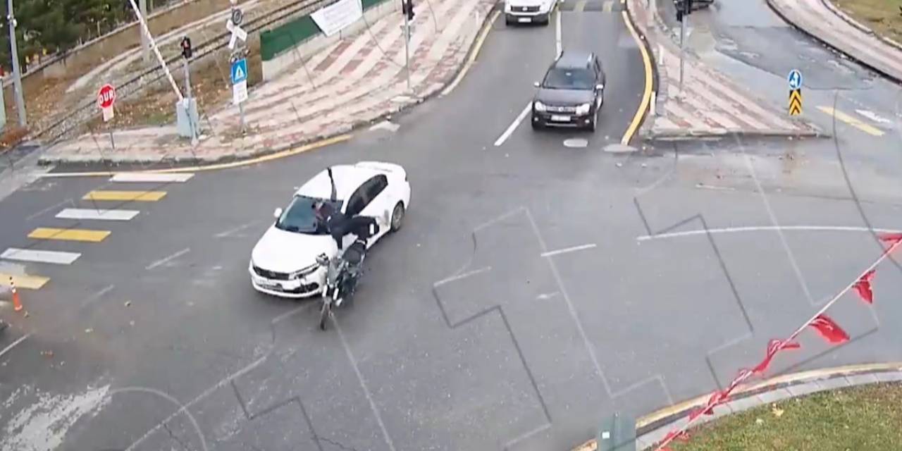 Malatya’da Dikkatsizlik Sonucu Yaşanan Kazalar Kamerada