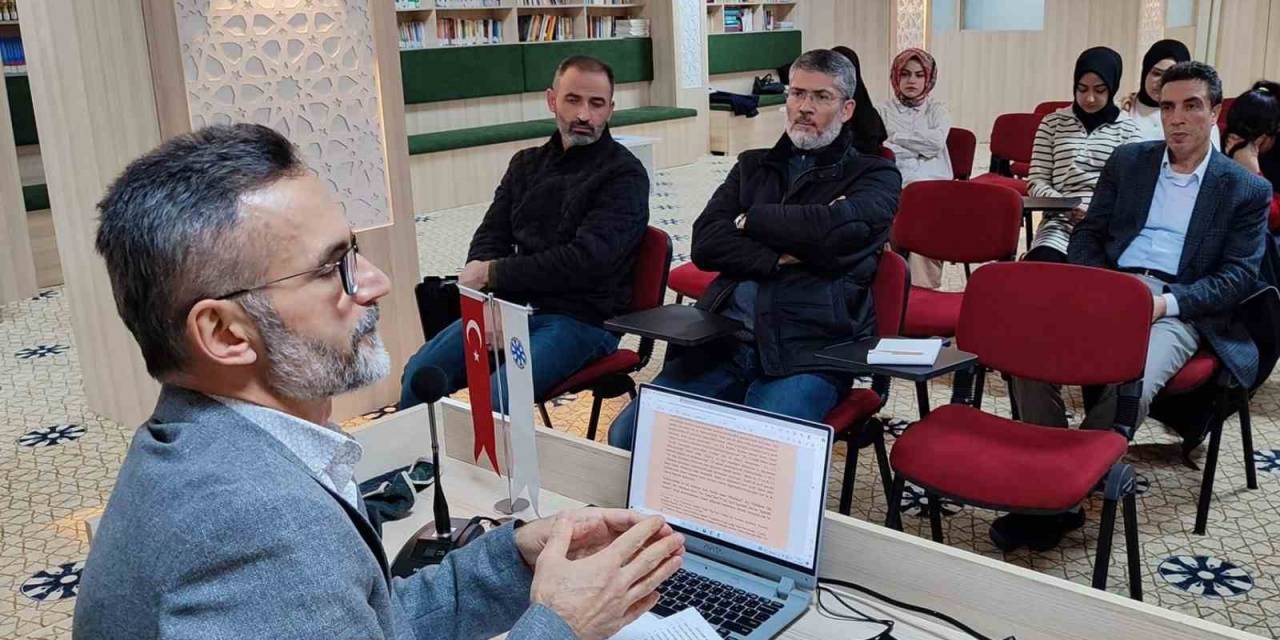 Akademisyen Aslan, Tyb Erzincan Şubesinin Konuğu Oldu