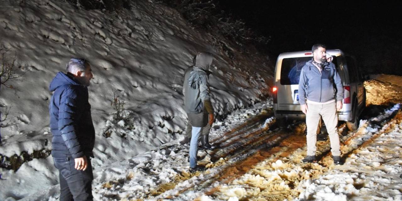 Bitlis’te Mahsur Kalan 10 Kişi İl Özel İdare Tarafından Kurtarıldı