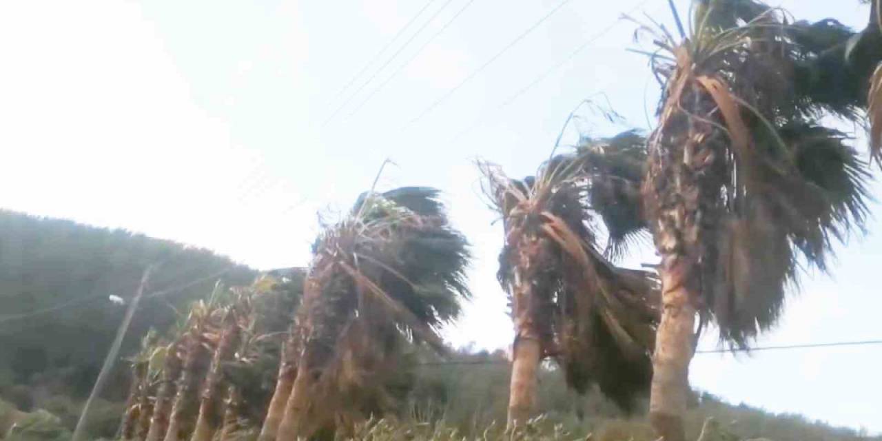 Meteoroloji Muğla İçin Önce Yağış, Ardından Fırtına Uyarısı Yaptı