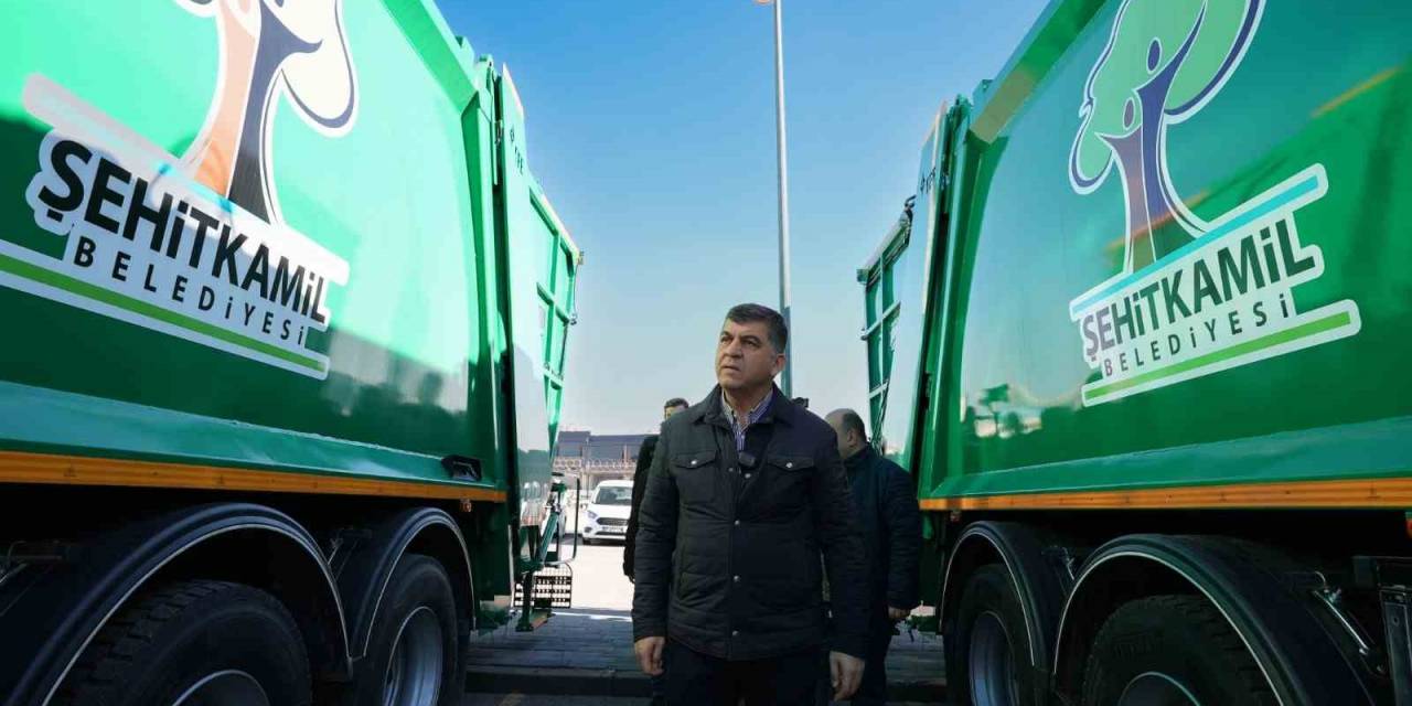 Şehitkamil Belediyesi Filosuna 6 Yeni Araç Eklendi