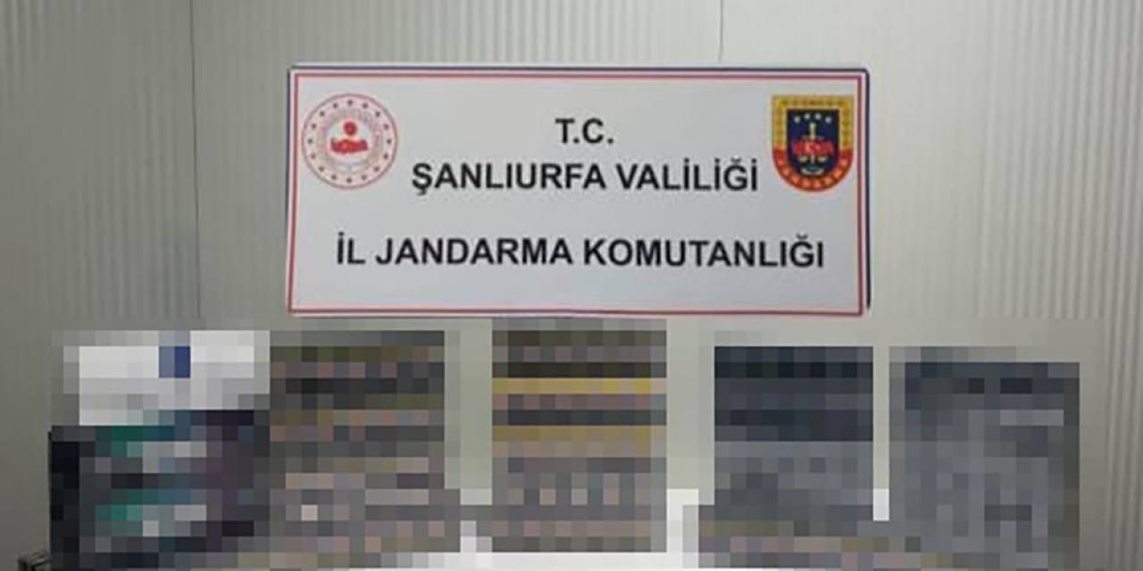 Şanlıurfa’da  Bin 240 Paket Kaçak Sigara Ele Geçirildi