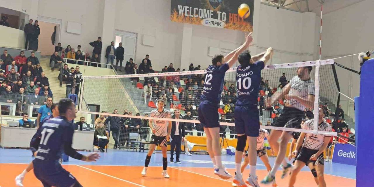 Efeler Ligi: Türşad: 3 - Hatay Büyükşehir Belediyespor: 1