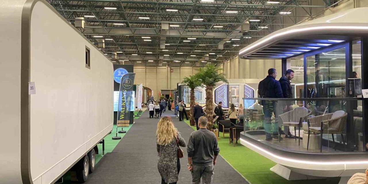 Karavanist Fuarı’nda Vatandaşlardan Tiny Housler’a Yoğun İlgi