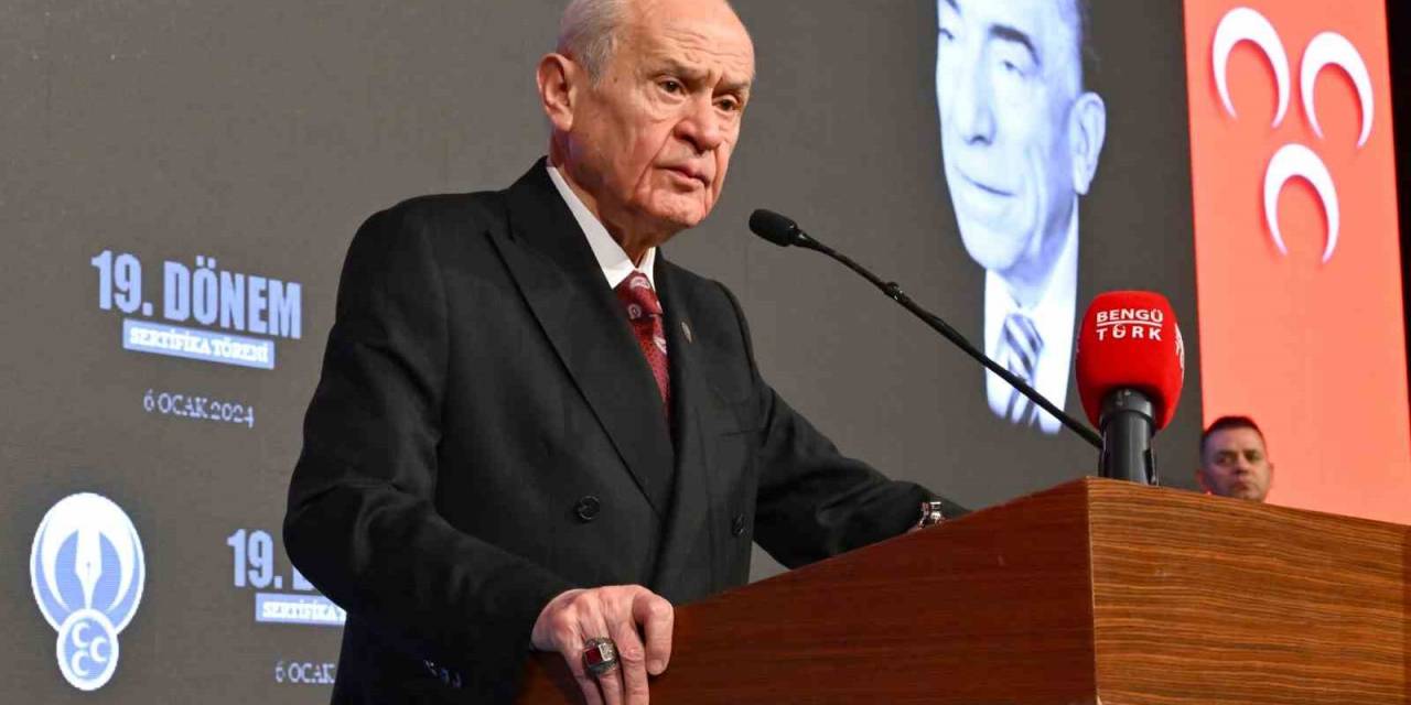 Mhp Lideri Bahçeli: "(Yargıtay’ın Can Atalay Kararı) Yargıtay 3.ceza Dairesi’nin Şerefli Hakimlerini Yürekten Kutluyor Ve Aldıkları Kararı Destekliyoruz"