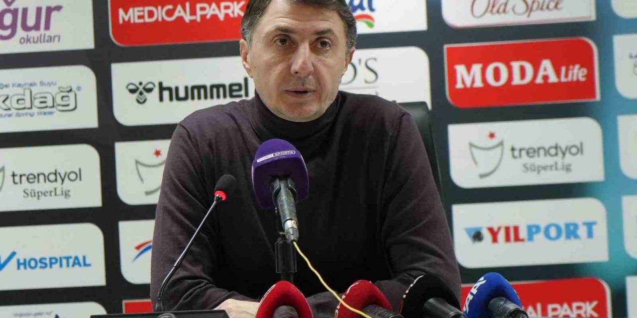 Shota Arveladze: “Samsunspor Maçında Kötüydük”