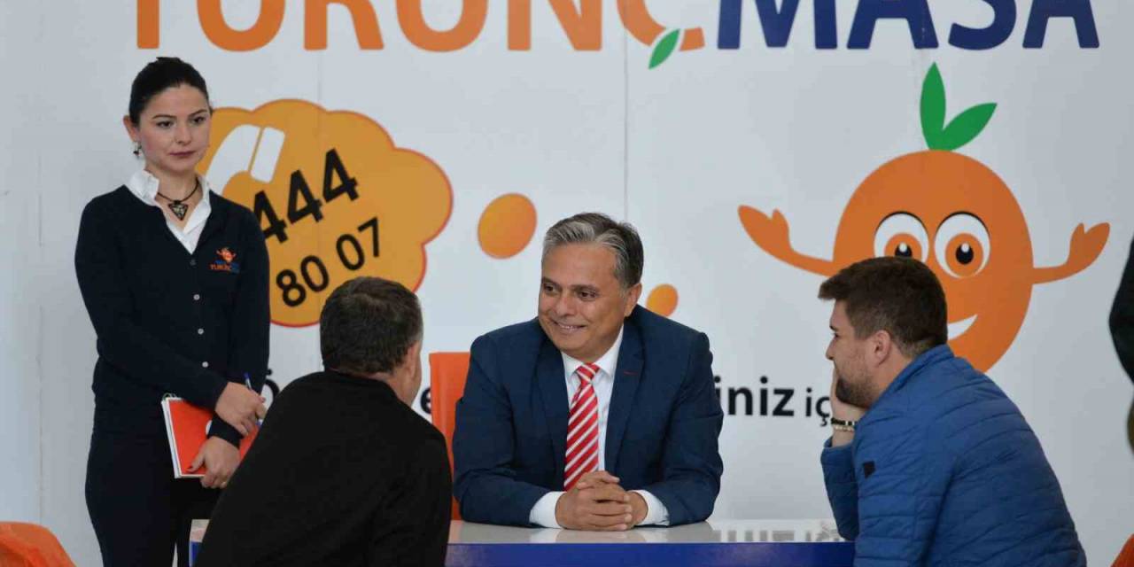 Turunç Masa’yla 185 Bin 72 Kişinin Sorunu Yerinde Çözüldü