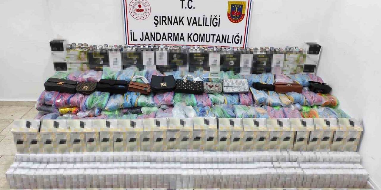 Şırnak’ta 22 Farklı Kişiye Ait 2 Milyonluk Kaçak Malzeme Ele Geçirildi