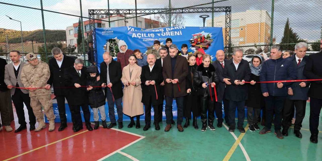 Depremde Hayatını Kaybeden Milletvekili Yakup Taş Parkının Açılışı Yapıldı