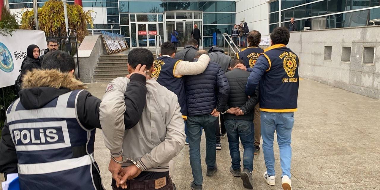 Hırsızlık Operasyonunda 6 Şahıs Tutuklandı