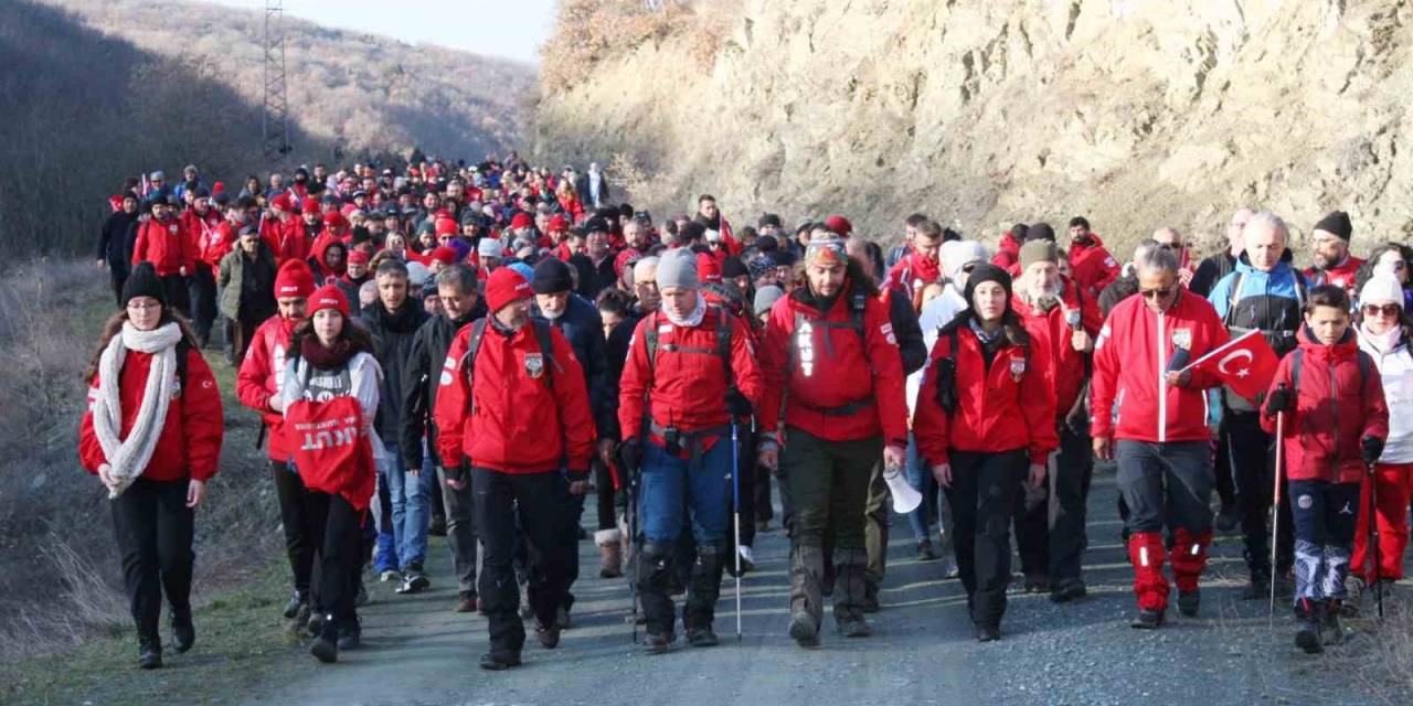 Bozüyük’te Metristepe Zaferi Ve Şehitleri Anma Yürüyüşü’nün 16’ncısı Yapıldı