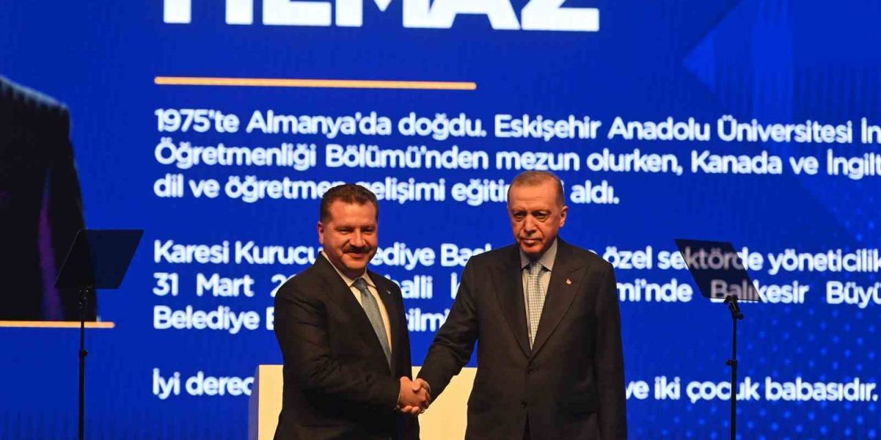 Ak Parti’nin Balıkesir Büyükşehir Belediye Başkan Adayı Yücel Yılmaz