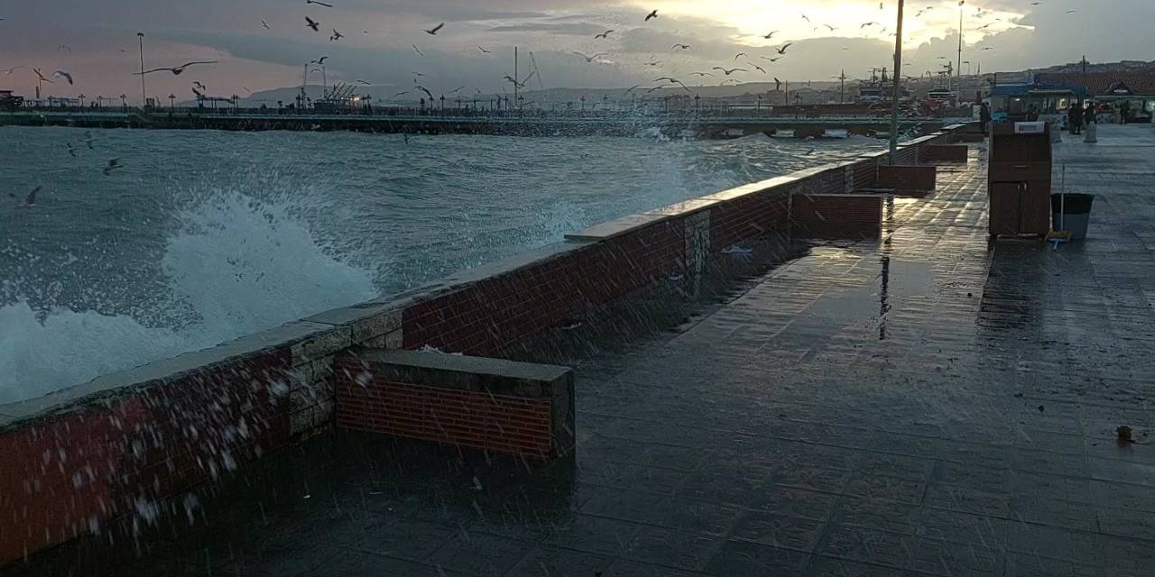 Tekirdağ’da Şiddetli Lodos