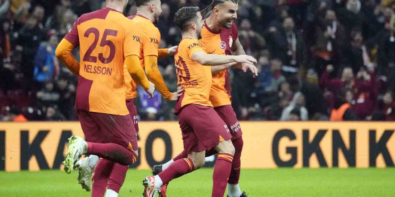 Trendyol Süper Lig: Galatasaray: 3 - Konyaspor: 0 (Maç Sonucu)