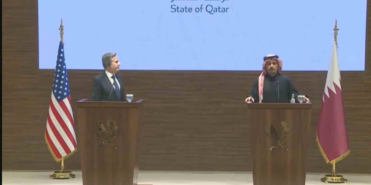 Blinken: "filistinli Siviller Şartlar Elverir Vermez Evlerine Dönebilmeli”