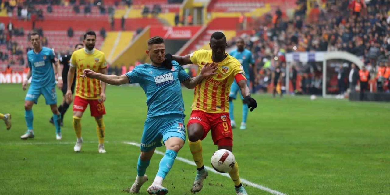 Kayserispor Beşinci Mağlubiyetini Aldı
