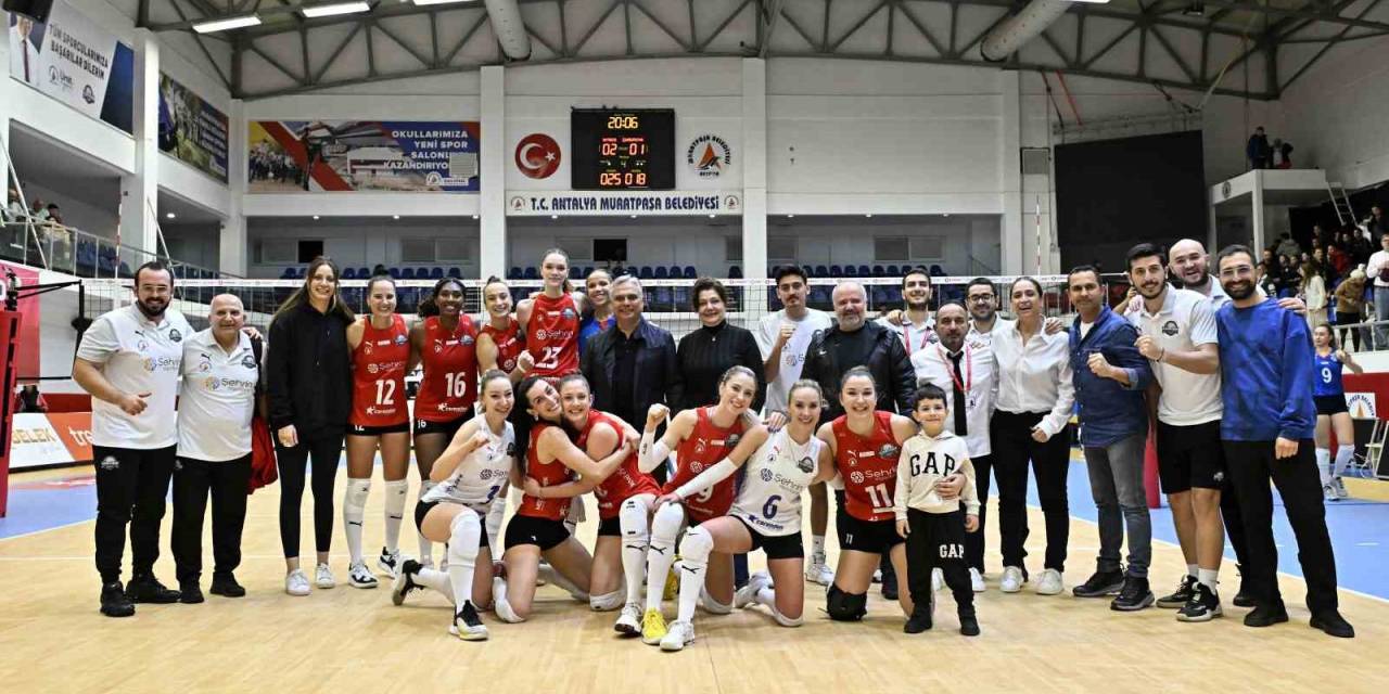 Muratpaşa Belediyesi Ligin İkinci Yarısına Galibiyetle Başladı