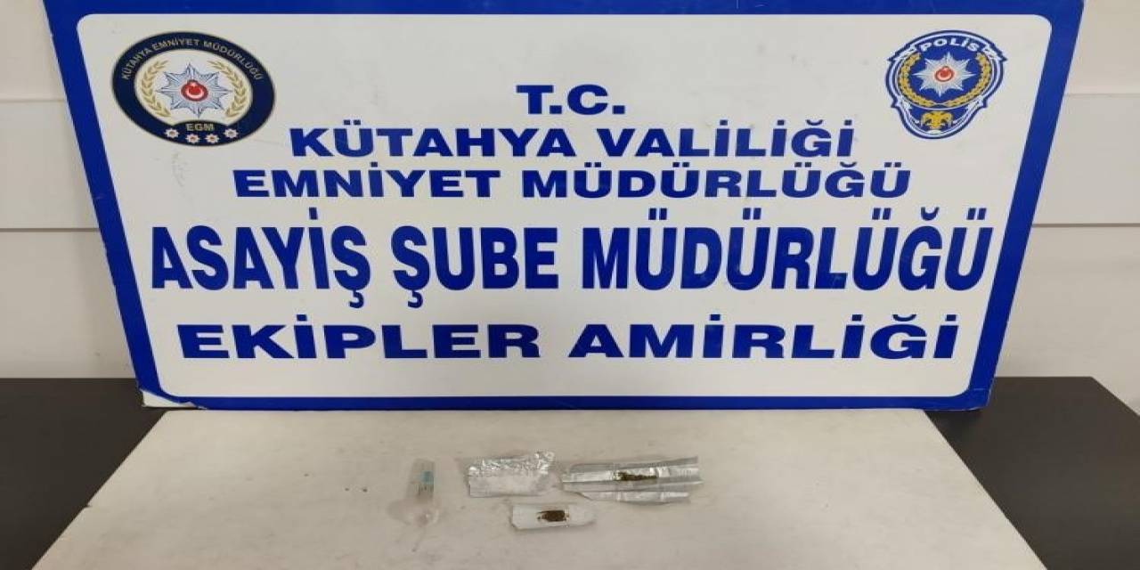 Kütahya’da Bekçiler Bir Kişinin Üzerinde Uyuşturucu Ele Geçirdi