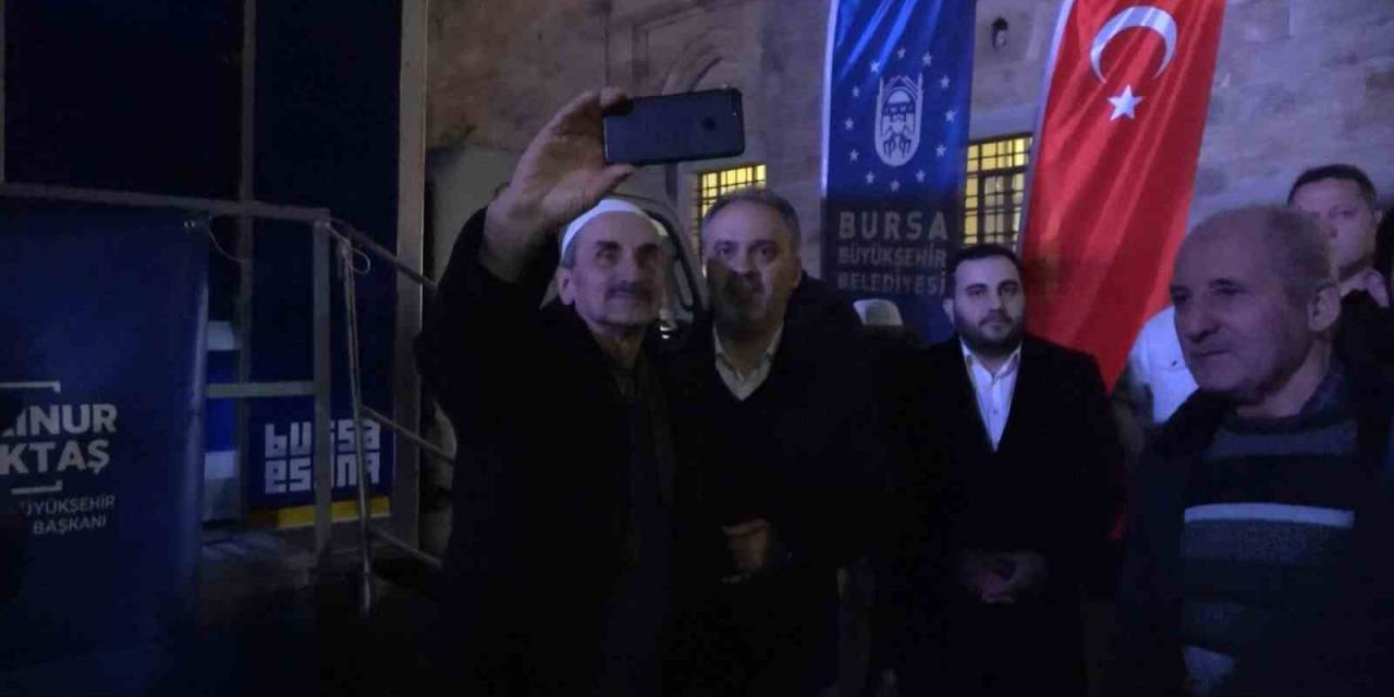 Başkan Aktaş Seçim Çalışmasına Ulu Cami’de Başladı