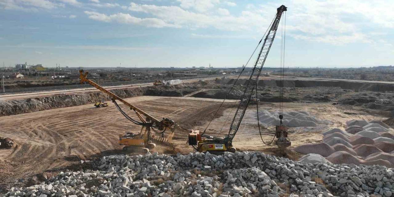 Başkan Altay: "Konya Tarihinin En Önemli Ulaşım Yatırımı Konyaray Banliyö Hattı Hızla İlerliyor"