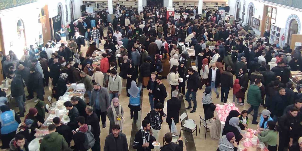 Sü’de Filistin’e Destek Çarşısı Açıldı