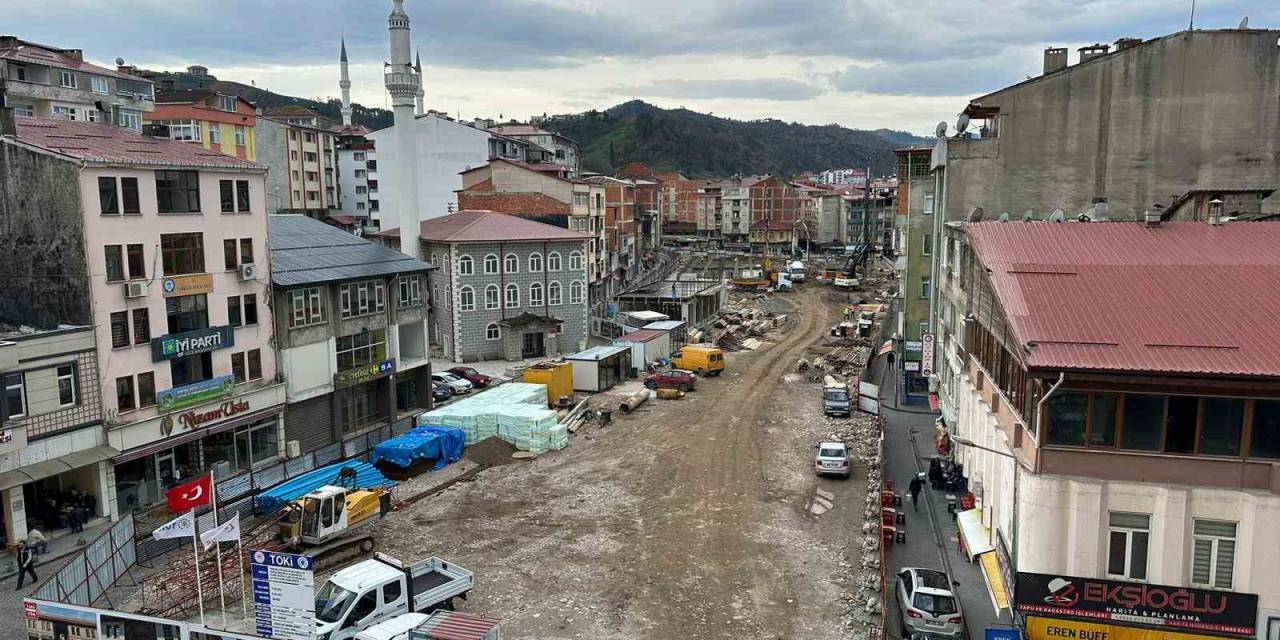 Of Sulaklı Mahallesi Kentsel Dönüşüm Projesi’nde İnşaat Çalışmaları Sürüyor