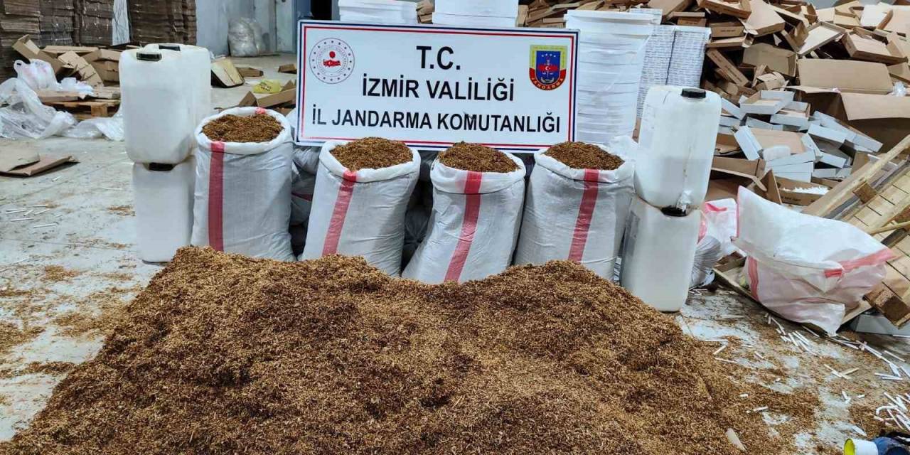 İzmir’de Kaçak Sigara Fabrikasına Baskın: 52 Milyonluk Ürün Ele Geçirildi