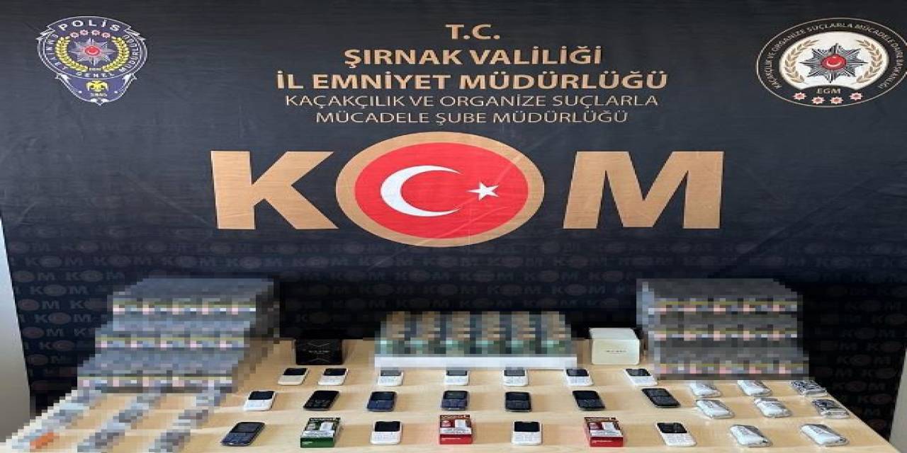Şırnak’ta Asayiş Ve Kaçakçılık Operasyonu: 49 Gözaltı
