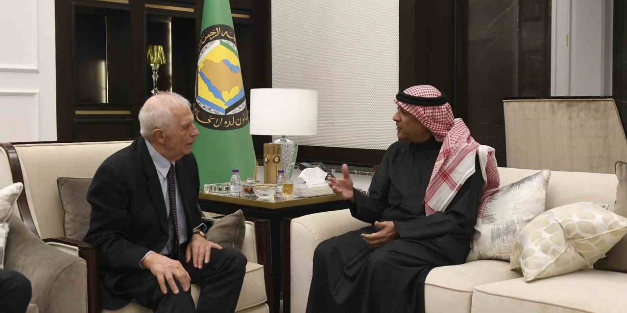 Ab Yüksek Temsilcisi Borrell İle Suudi Arabistan Dışişleri Bakanı Farhan Bir Araya Geldi