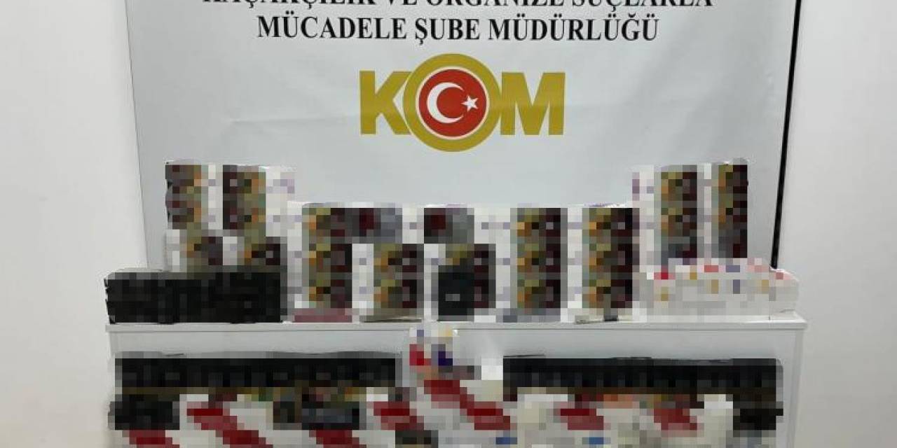 Samsun’da 19 Bin 900 Adet Makaron Ele Geçirildi