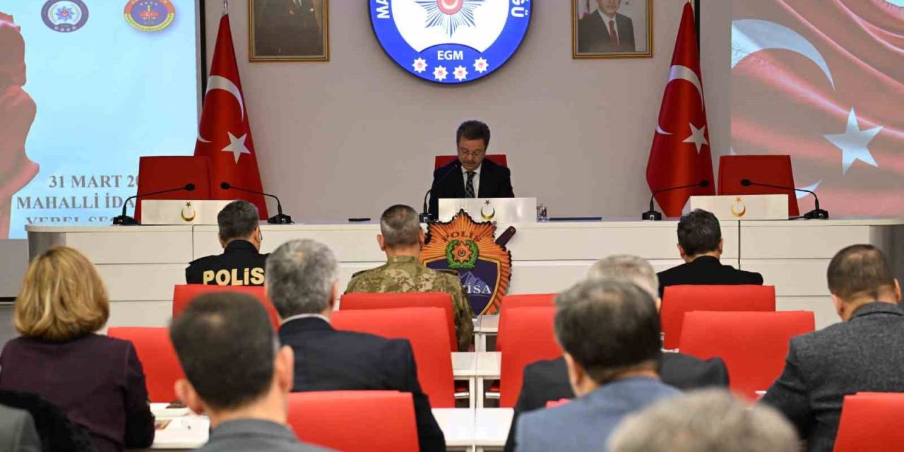 Seçim Güvenliği İçin Toplandılar