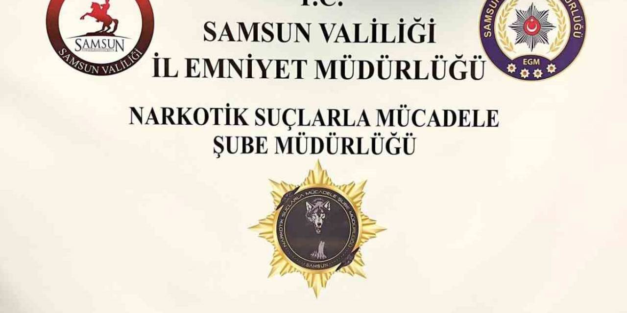 Samsun’da Uyuşturucu Taciri Evinde Yakalandı