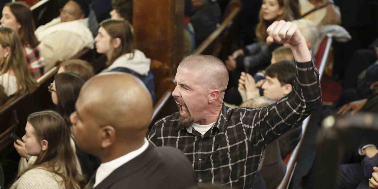 Biden’ın Konuşması "Gazze’de Ateşkes" Sloganları İle Kesildi