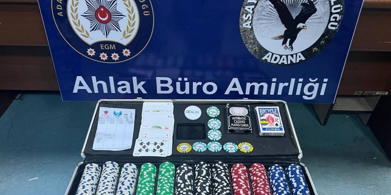 2023 Yılında Adana’da Polis "Oyuncu" Kılığına Girip 381 Kumarhane Bastı