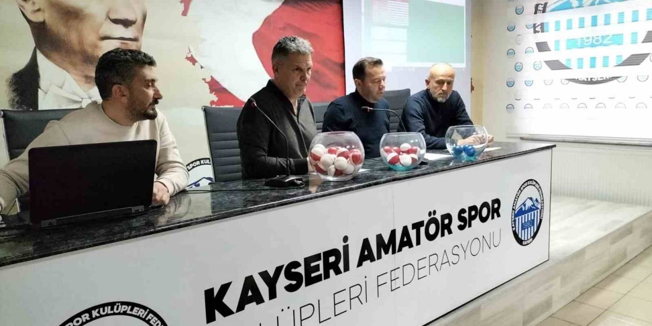 Kayseri U17 Ligi Fikstür Çekimi Yapıldı