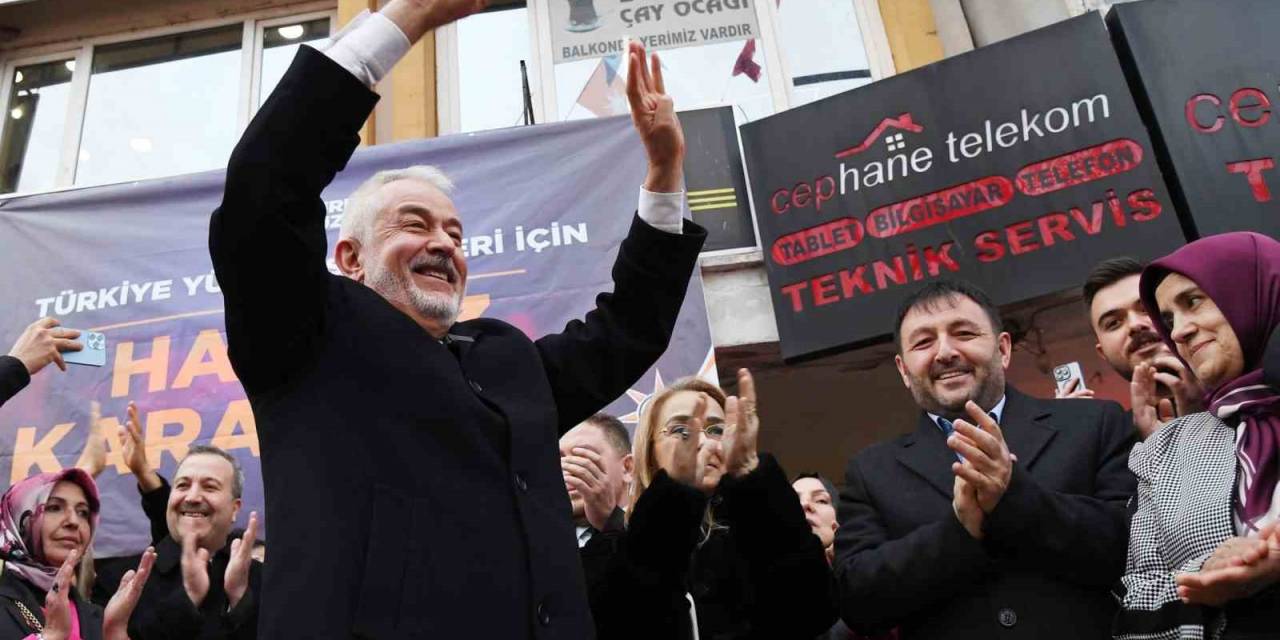 Şükrü Başdeğirmen Partililer Ve Vatandaşlar Tarafından Coşkuyla Karşılandı