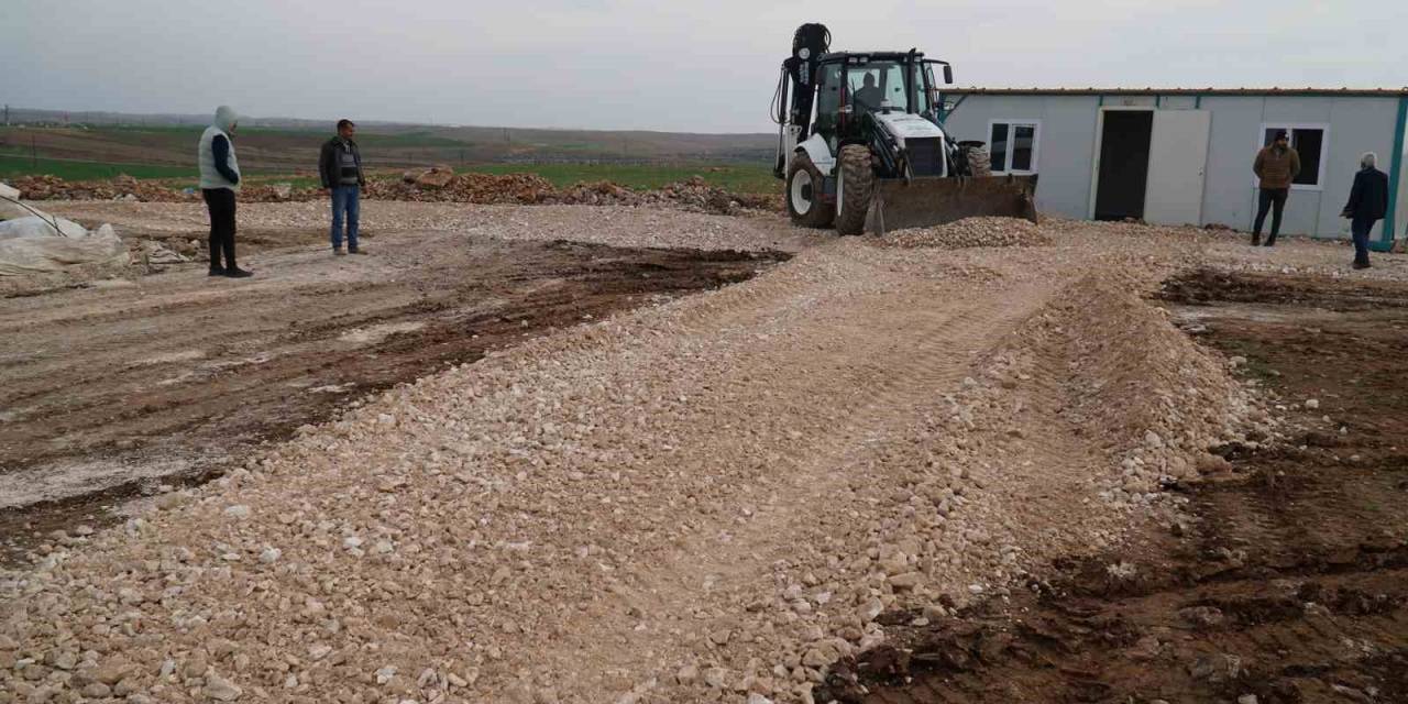 Haliliye Kırsalındaki Yol Çalışmaları Tam Not Aldı