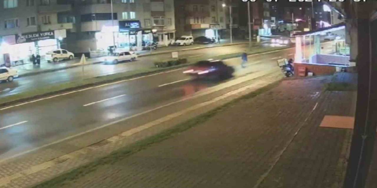 Ölümlü Kaza Güvenlik Kamerasına Yansıdı