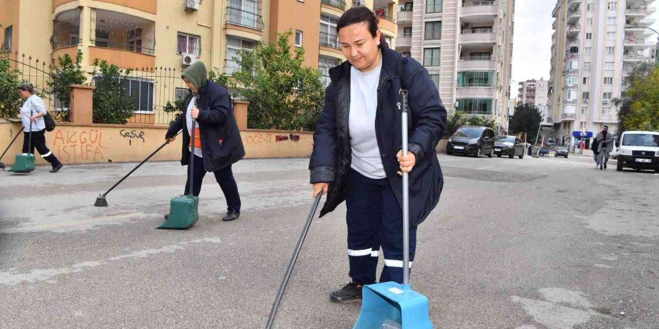 Çukurova’nın Kadın Temizlik Ekipleri İşbaşında