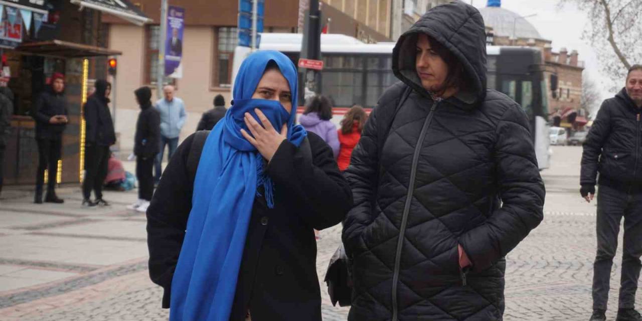 Edirne’de Soğuk Hava Hayatı Olumsuz Etkiledi